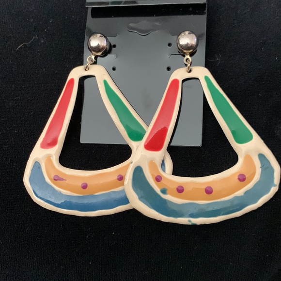 Bundle of Vintage Earrings~Post & Clip On - Picture 2 of 8